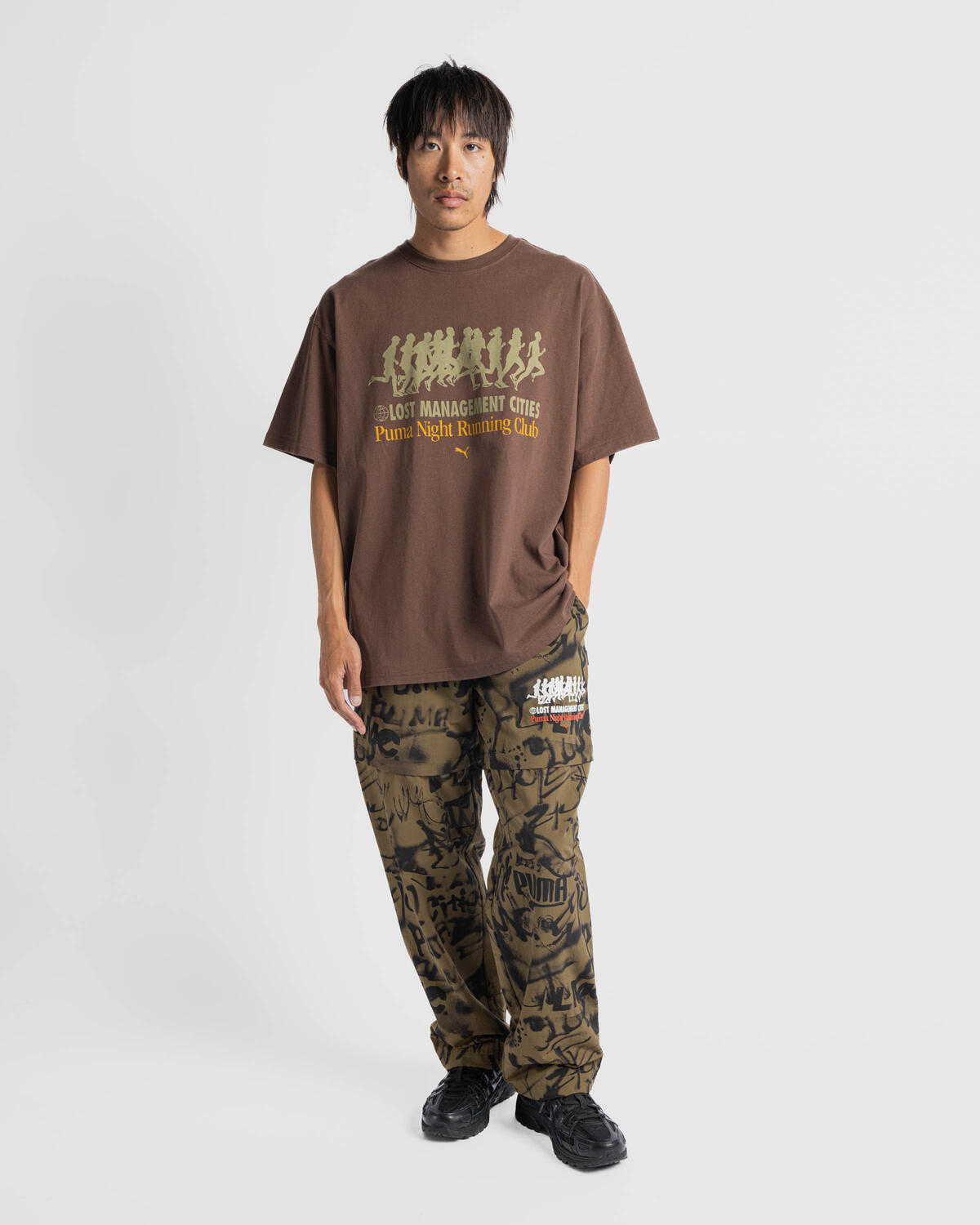 Puma x Lost Management Cities Graphic Tee | 626563-65 | AFEW